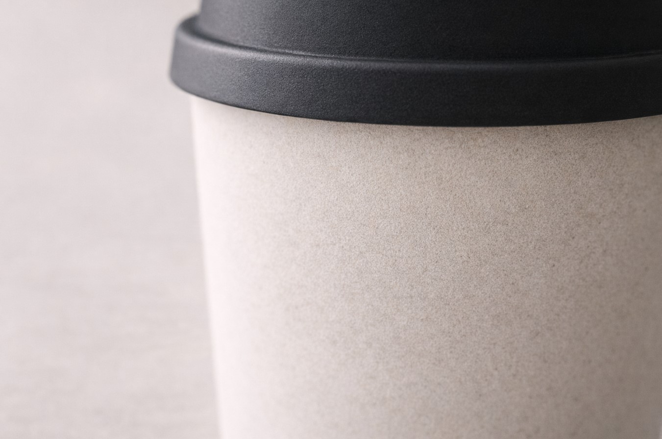 Ceramic Travel Cup with Lid - Image 3